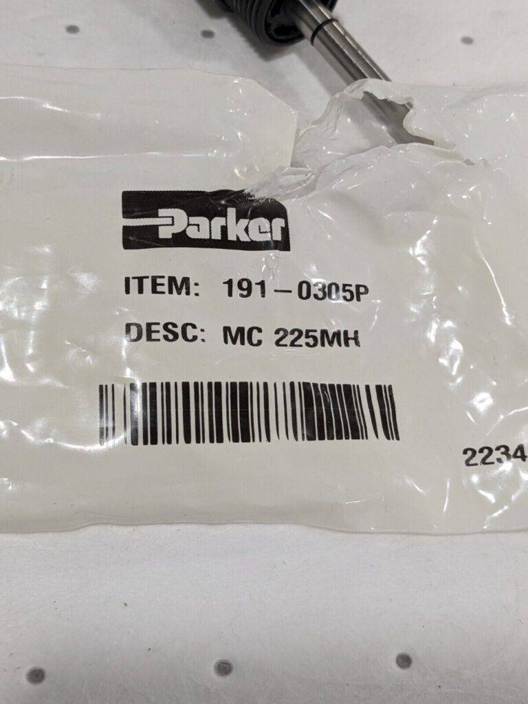 PARKER Male Button Shock Absorber: 0.25" Rod Dia MC225MH