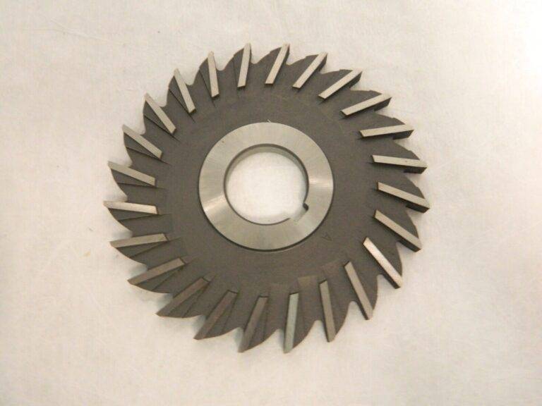 Moon Cutter 4″ Diam x 1/4″ Face Width Straight Tooth Side Milling Cutter SM4250