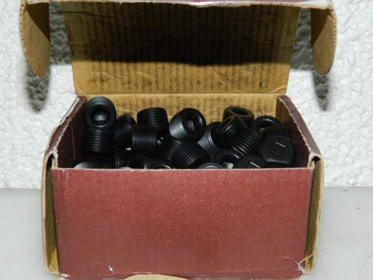 Brighton 100ct Best Alloy Steel Socket Pressure Plug 3/8-18 13/32" OAL 12008
