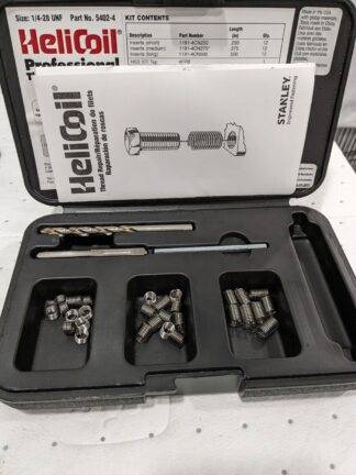 HELI-COIL Thread Repair Kit: Threaded Insert 5402-4 INCOMPLETE