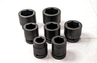 Proto 7 Pcs Impact Socket Set 1" Drive 6PT 1-1/16" to 2-3/16" J76103 INCOMPLETE
