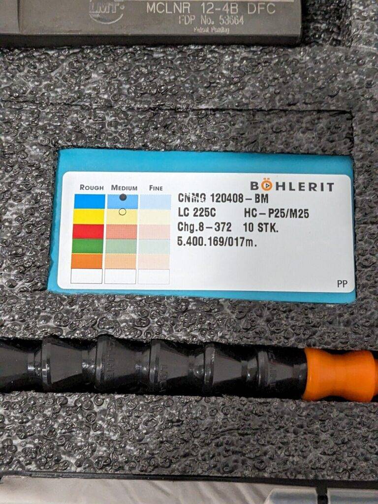 LMT Fette POINT-BLANKTM Direct Flow Coolant Turning PB-1-SM