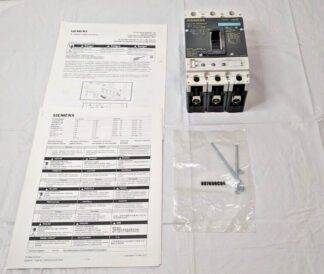 Siemens VL Molded Case Circuit Breaker W/Electronic Trip Unit 100A 3-P HDK3R100L