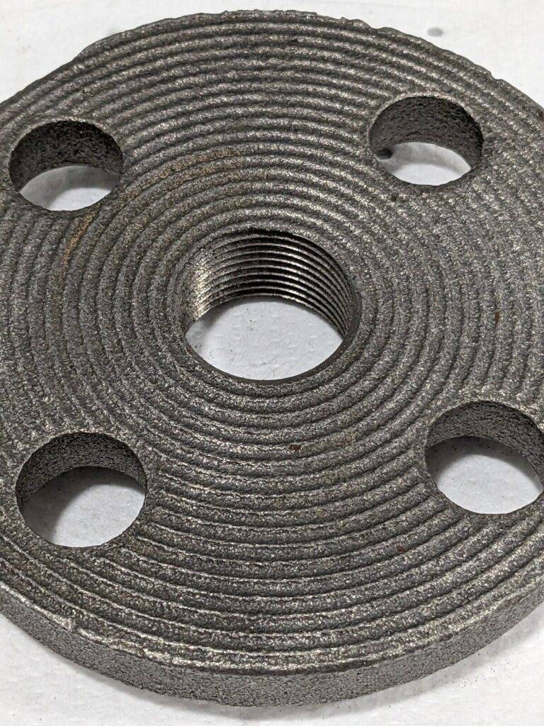 Iron Threaded Pipe Flange 3/4" Pipe, 3-7/8" OD, 5/8" Hub Length Qty 2 0308002005