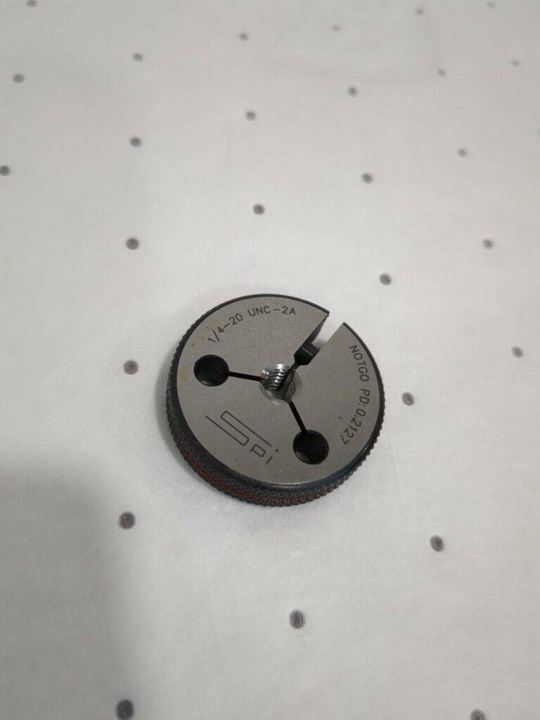 SPI Threaded Ring Gage: 1/4-20 Thread, Class 2A no go 23-151-4