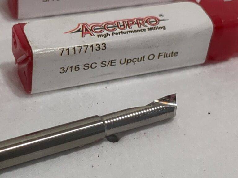 ACCUPRO 2ct Spiral Router Bits 0.1875" Dia Upcut 71177133