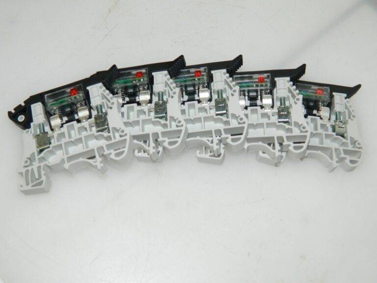 Cooper Bussmann 5 Pack of Terminal Blocks F520STLED12-GY