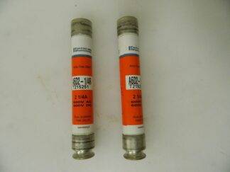 Ferraz Shawmut 2 Pack Time Delay Fuses Class RK1 600VAC/DC #A6D2-1/4R