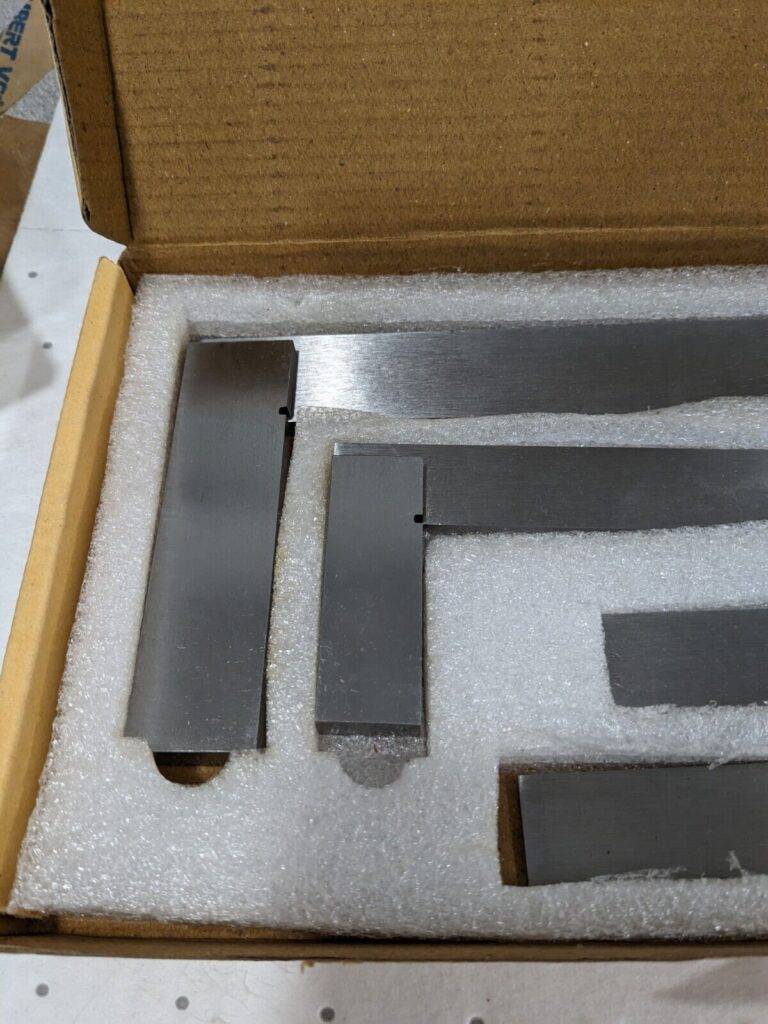 4 Pc Square Set, 2, 2-3/8, 3, 4" Length, 2, 3, 4, 6" Blade Length SS/2-3-4-6/ST