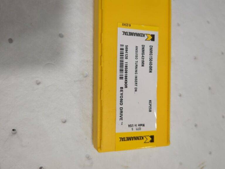 KENNAMETAL Turning Insert: DNMG431MN KCP25B, Carbide 5694120