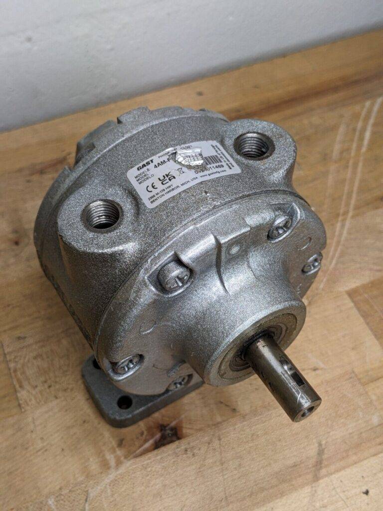 Gast 4AM-FRV-13C Reversible Air Motor 78 CFM 3000 RPM Max 1-1/2 HP Defective