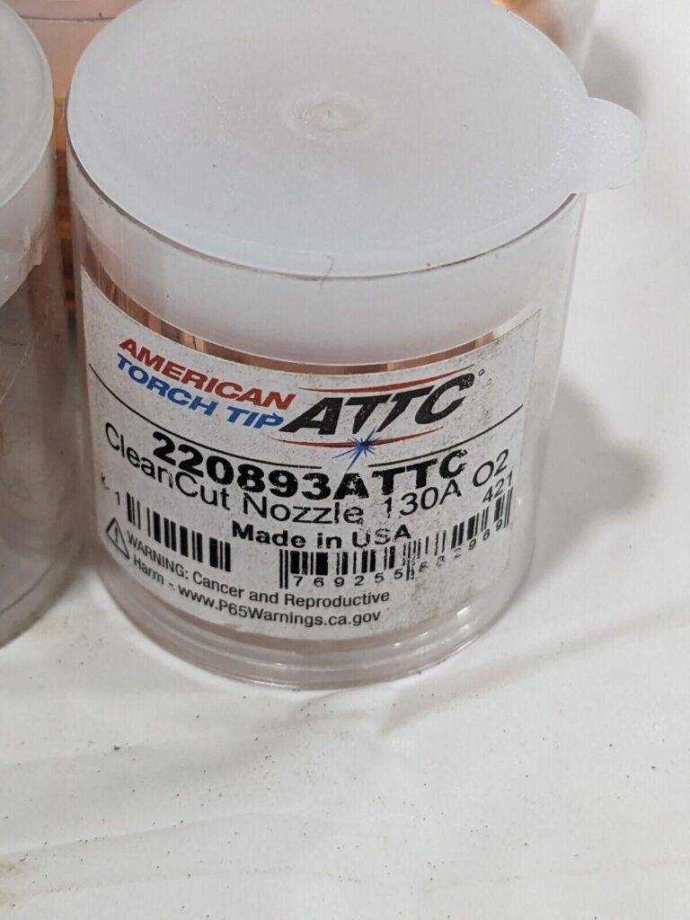 ATTC Hypertherm Nozzle, Hypro2000/Maxpro200 130A O2 Qty 9 220893