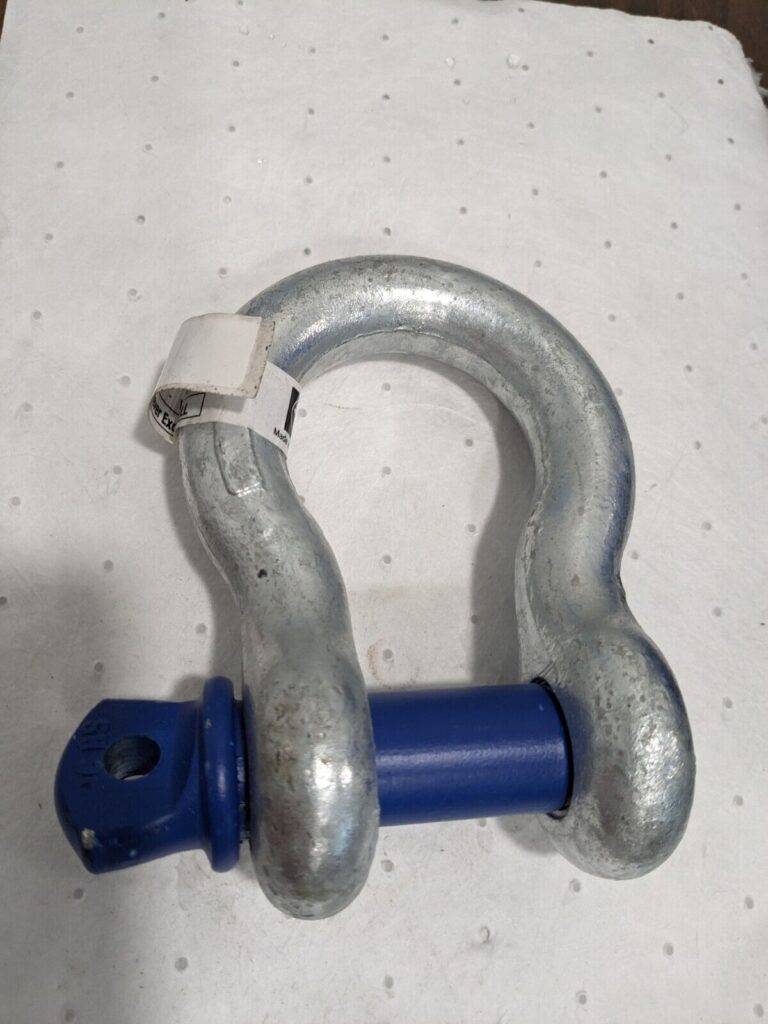 Peerless Screw Pin Anchor Shackle 1 11/16 in Opening 17,000 lb Load 8058905