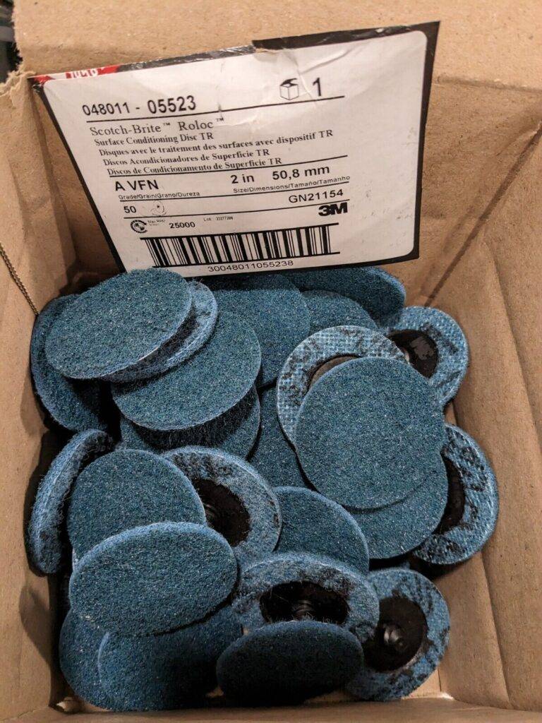 3M Quick-Change Disc: Roloc TR, 2" Dia, Silicon Carbide Qty 50 7000000750