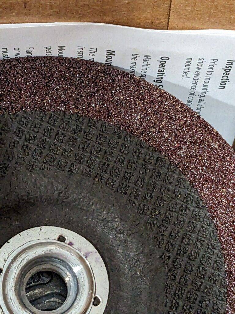 CGW Depressed-Center Wheel: Type 27, 6" Dia, 1/4" Thick Qty 10 45040