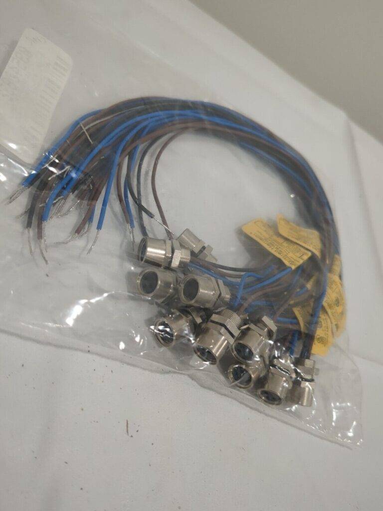 BRAD HARRISON 11ct 4 Amp, M8 Female Straight Receptacle 4R3P00A27C300