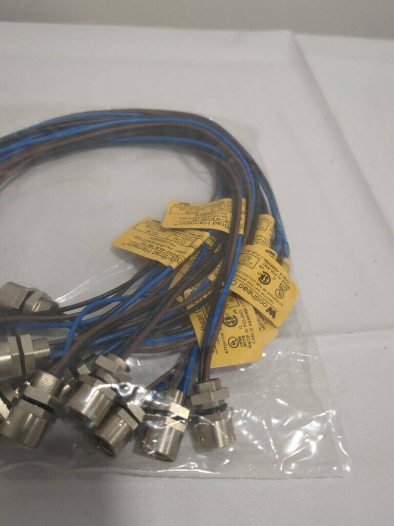 BRAD HARRISON 11ct 4 Amp, M8 Female Straight Receptacle 4R3P00A27C300