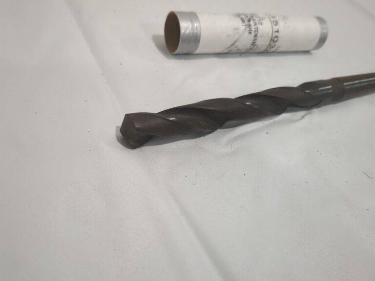 Taper Shank Drill Bit: 1/2" Dia, 1MT, 118 ° Pt HSS 01510320
