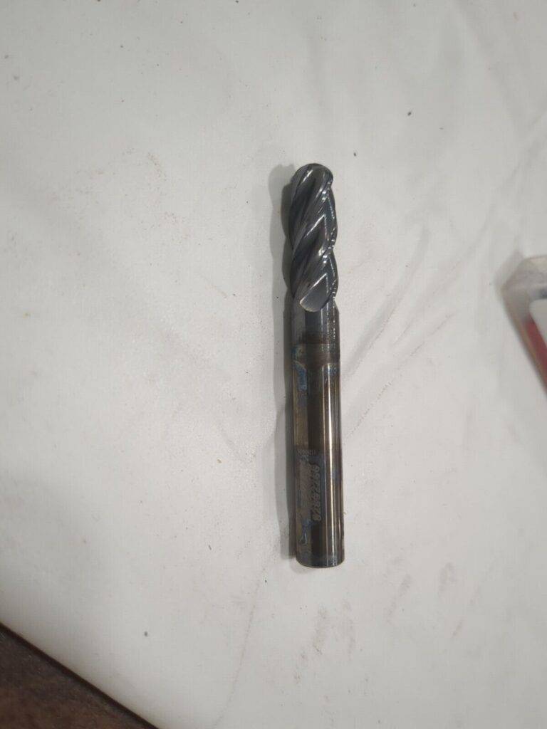 ACCUPRO 2pk Ball End Mill 5/16" Dia, 13/16" LOC, 4 Fl Solid Carbide 95168560
