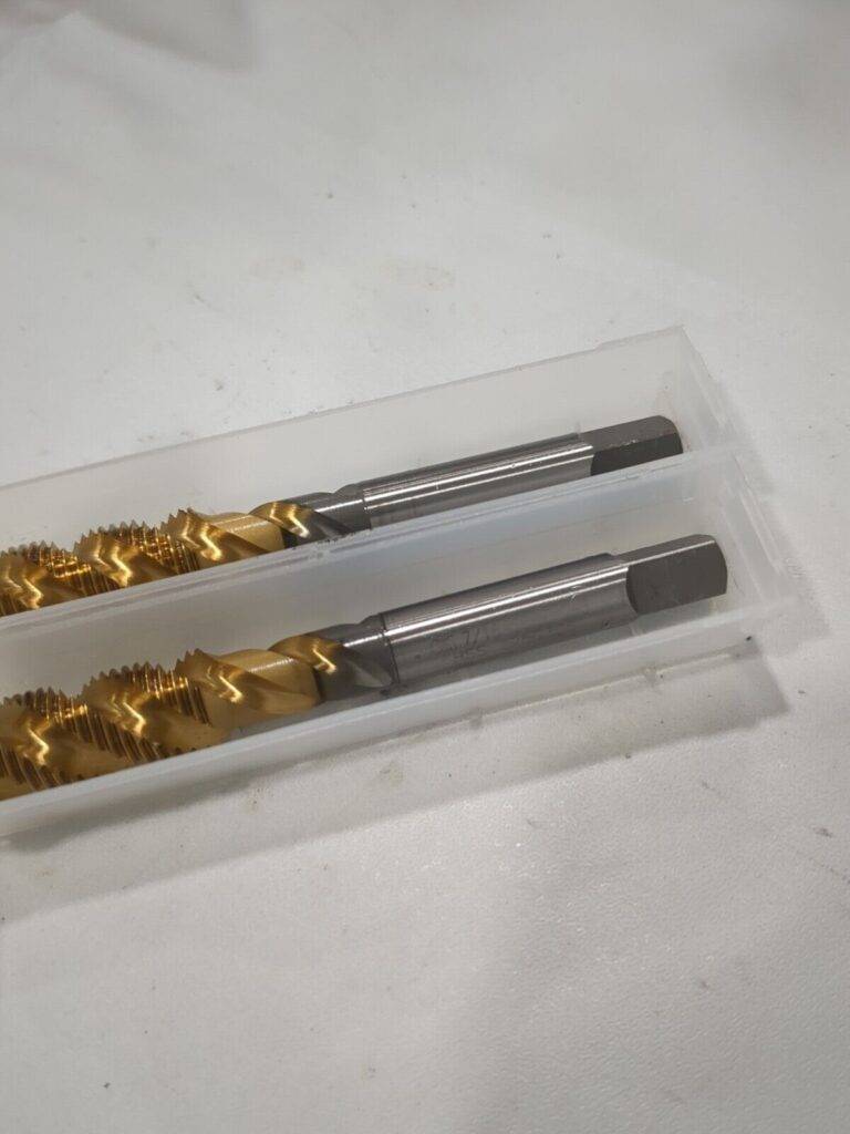 OSG 2pk of Spiral Flute Taps: 7/16-20, UNF, 3 Fl HSS 1431705