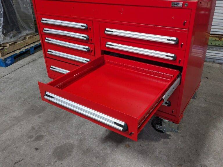 Vidmar Industrial Work Center 10 Drawer Roller Cabinet Tool Box Parts / Repair