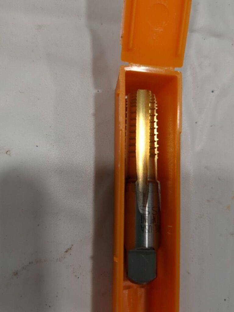 HERTEL 1/8-27 NPT 5 Fl TiN Coated HSS Interrupted Thread Pipe Tap R127097T-S