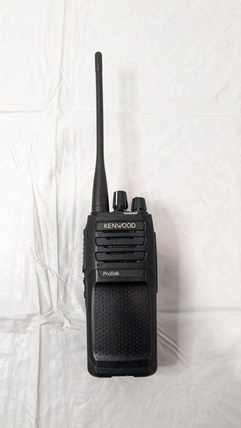 Kenwood ProTalk UHF Two-Way Portable Radio W/O Speaker Microphone NX-P1300 AU K