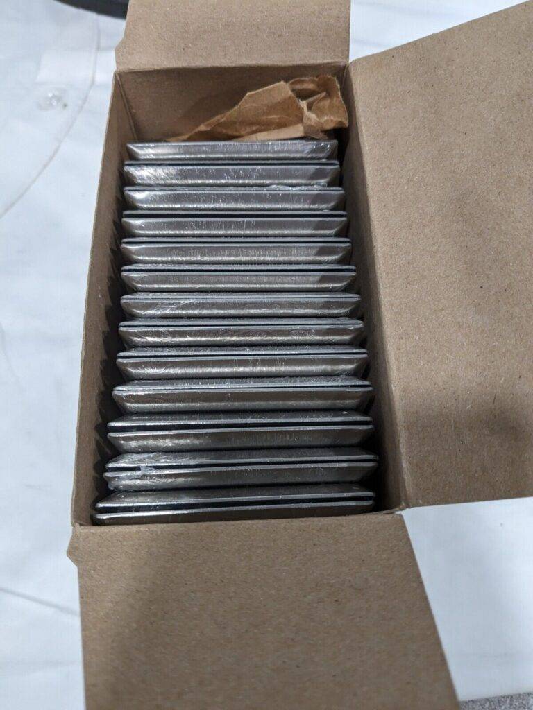 Mulberry 1 Gang Duplex GFCI 302 Stainless Steel Qty 25 41220