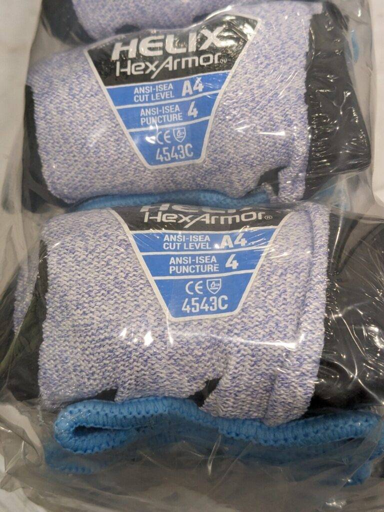 HexArmor Foam Nitrile Palm HPPE Fiberglass Gloves Sz M Qty 12 2087-M (8)