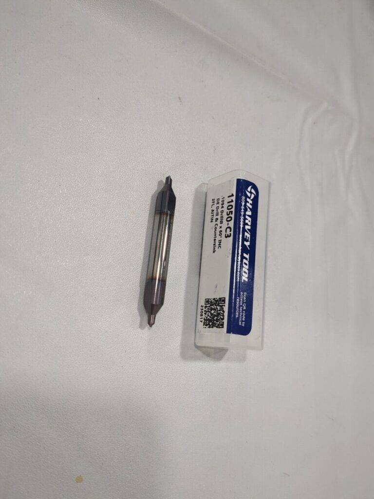 HARVEY TOOL Combo Drill&Countersink #3 118°, Solid Carbide 11050-C3