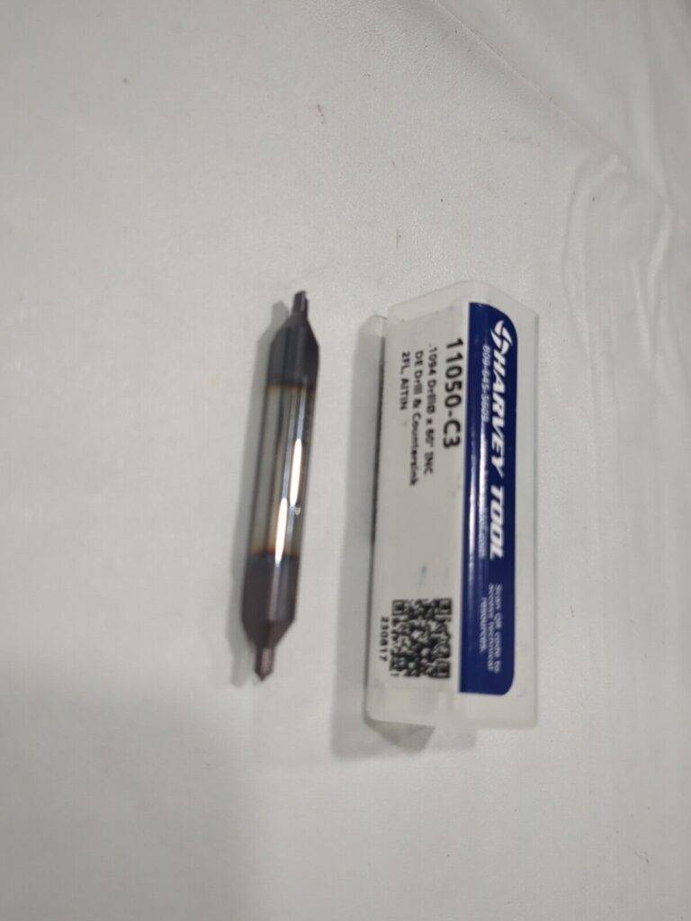 HARVEY TOOL Combo Drill&Countersink #3 118°, Solid Carbide 11050-C3
