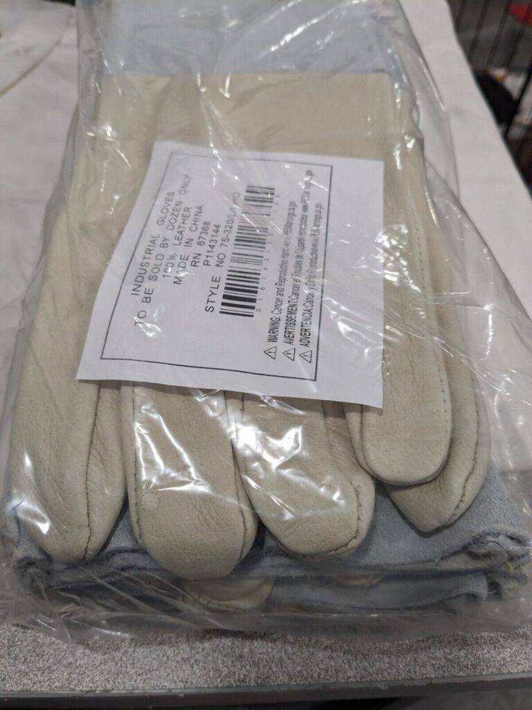 PRO-SAFE Welding Gloves Sz Large, Leather, Left Hand Only Qty 12 75-320/L/LHO