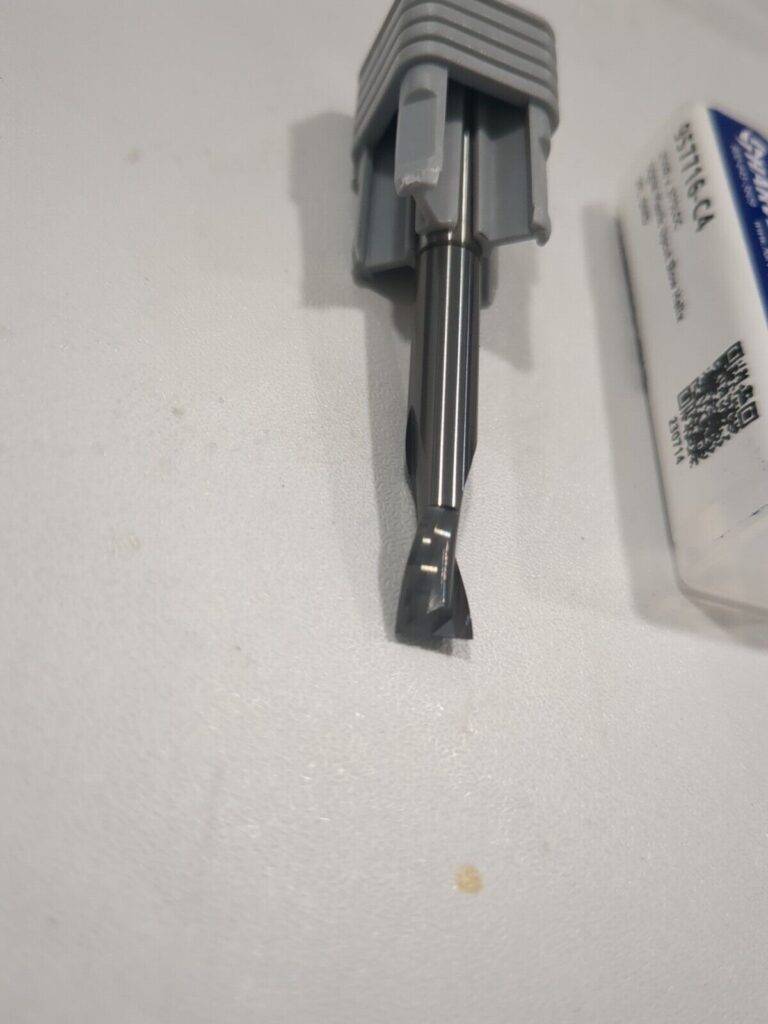HARVEY TOOL Square End Mill LOC 3/8 Shank Dia 1/4 957716-C4
