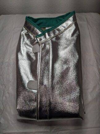 CARBON ARMOUR Silvers 19 oz. 45 Deluxe Aluminized Coat, XL C22NLXL45