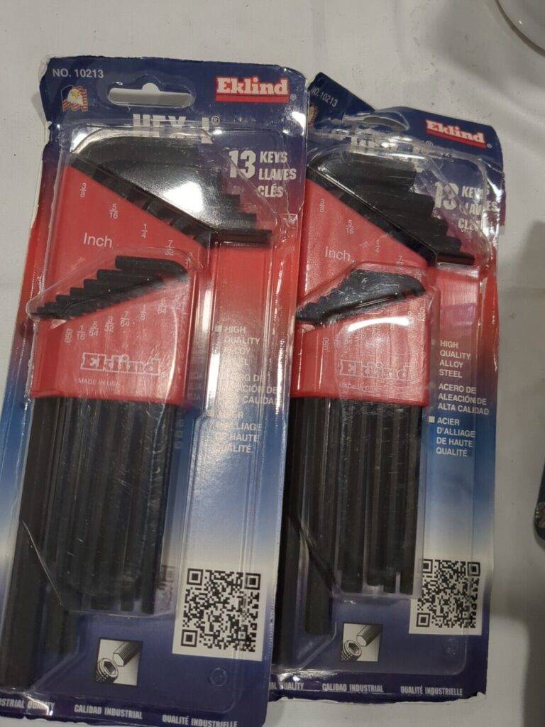 EKLIND 2pk of 13 Piece L-Key Hex Key Sets 10213