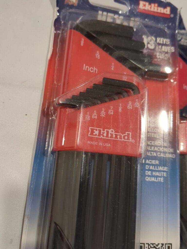 EKLIND 2pk of 13 Piece L-Key Hex Key Sets 10213