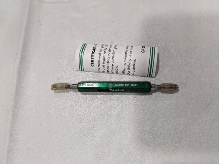 GF GAGE Plug Thread Gage #4-40 Thread, 2B Class Double End Go&NoGo W0112402BS