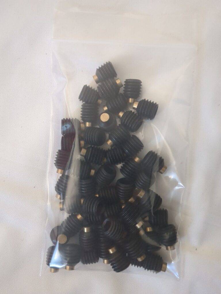 50pc Set Screw M10 10mm LengthUnder Head Soft Tip Pt Alloy Steel Grade8 67282046