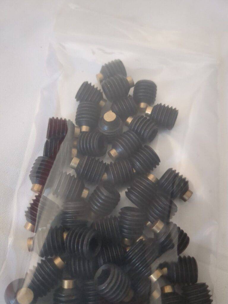 50pc Set Screw M10 10mm LengthUnder Head Soft Tip Pt Alloy Steel Grade8 67282046