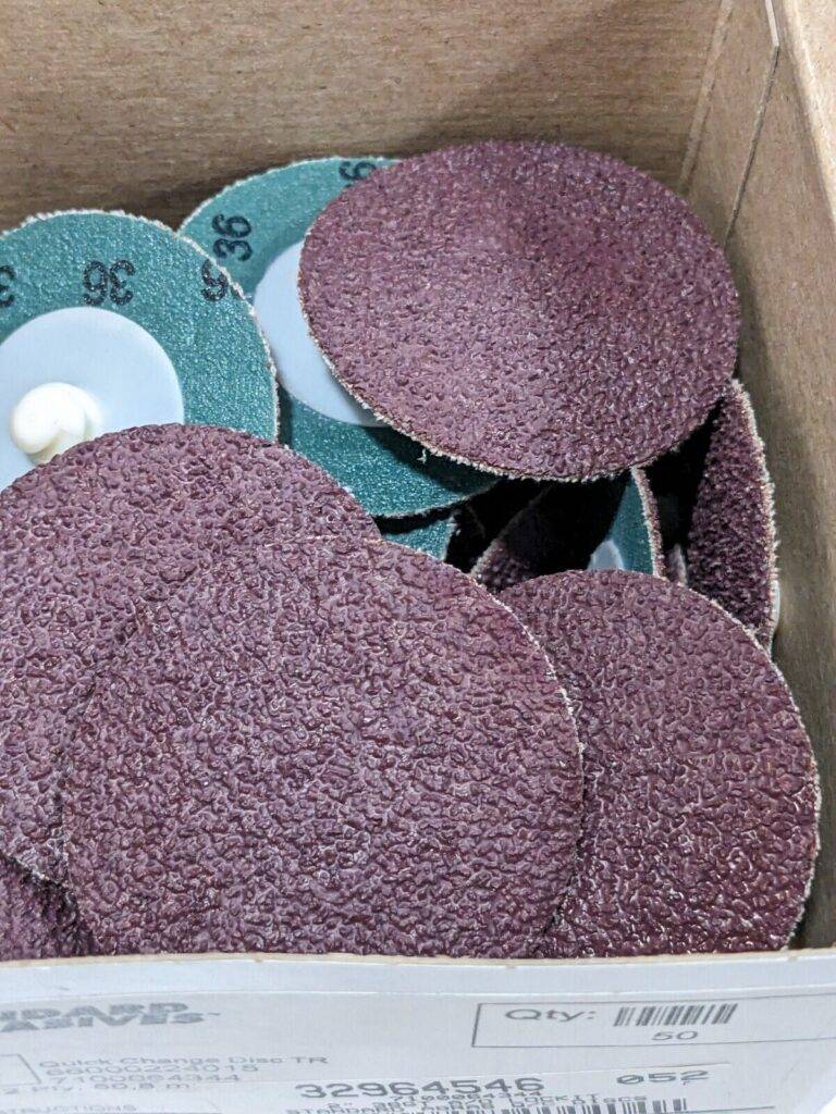 Standard Abrasives Qc Tra/O 2 Ply Di 2" 36G Qty 50 - 7100064344
