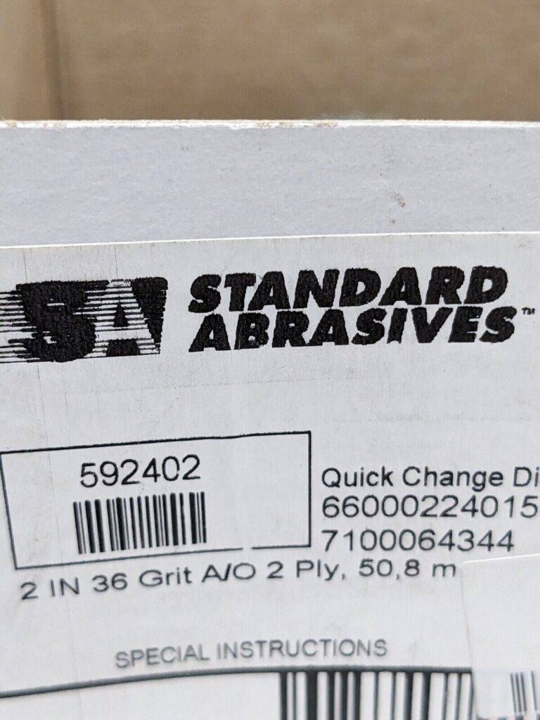 Standard Abrasives Qc Tra/O 2 Ply Di 2" 36G Qty 50 - 7100064344