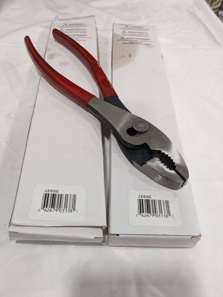 PROTO Combination Slip Joint Pliers 9-9/16" OAL, 2-3/8" Jaw Length Qty 2 J280G