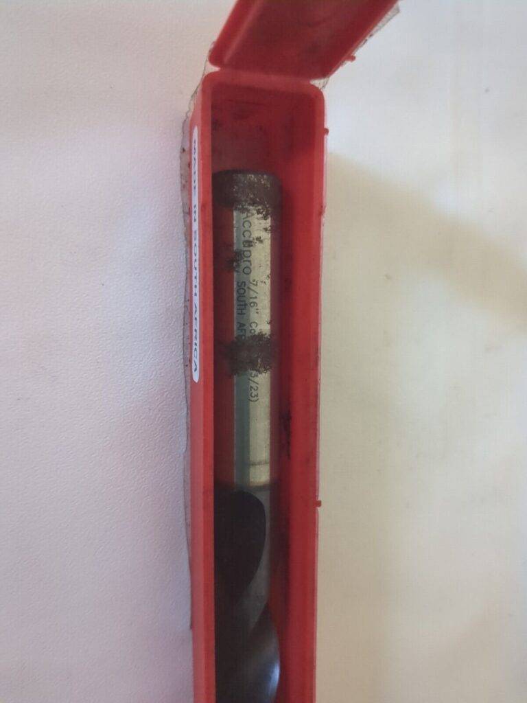 Accupro Screw Machine Length Drill Bit: 7/16" (0.4375) Dia, 130 deg, Cobalt16311