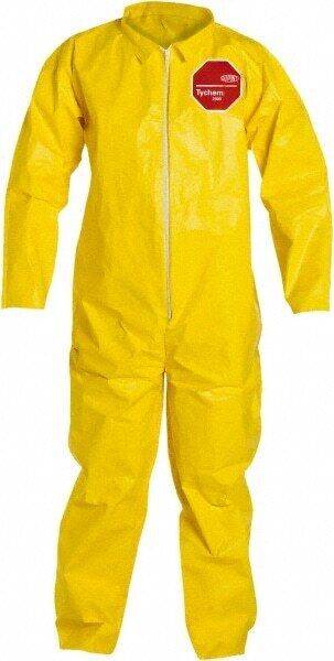 DUPONT Disposable Coverall Splash/Chemical Sz XL Qty 12 QC120SYLXL001200