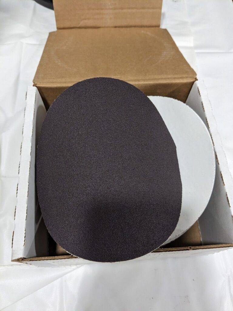 Merit 6″ Dia PSA Disc: 80 Grit, Aluminum Oxide Qty 50 08834172049