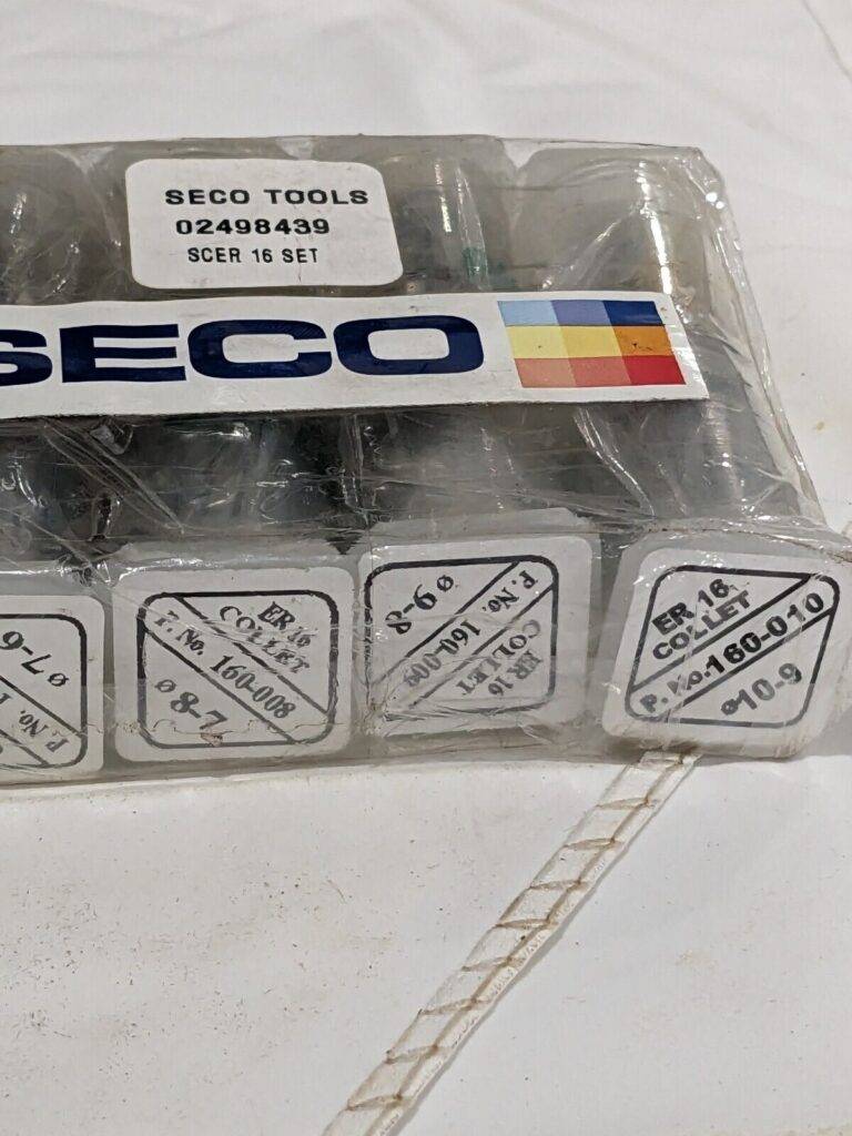 SECO Collet Set: 10 Pc, Series ER16 Increments of 0.0394" 02498439