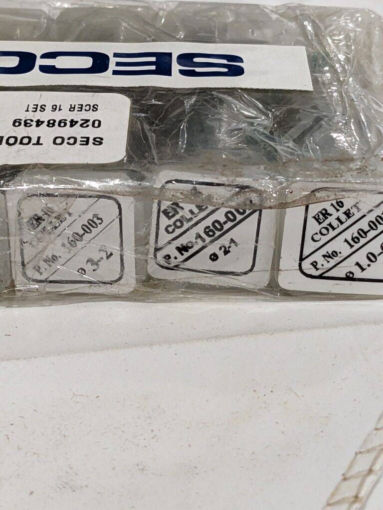 SECO Collet Set: 10 Pc, Series ER16 Increments of 0.0394" 02498439