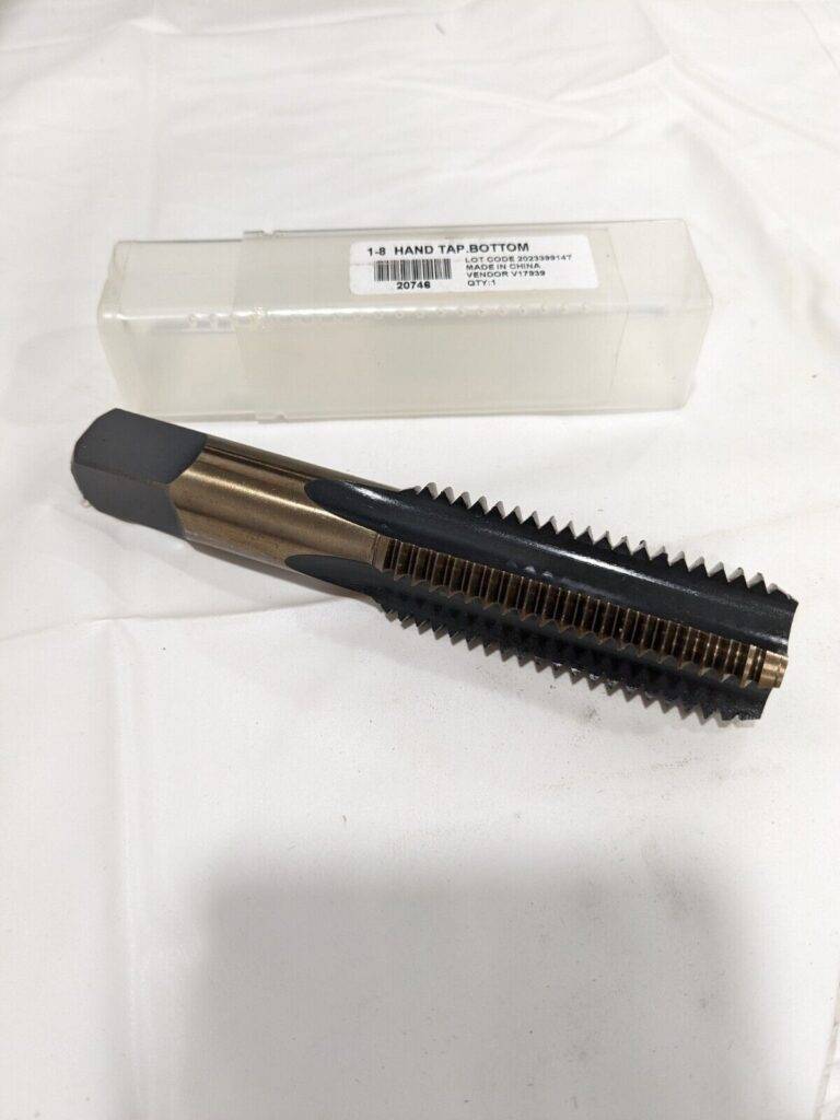 Straight Flute Tap: 1-8 UNC, 4 Flute, Bottoming Chamfer BDNA-20746