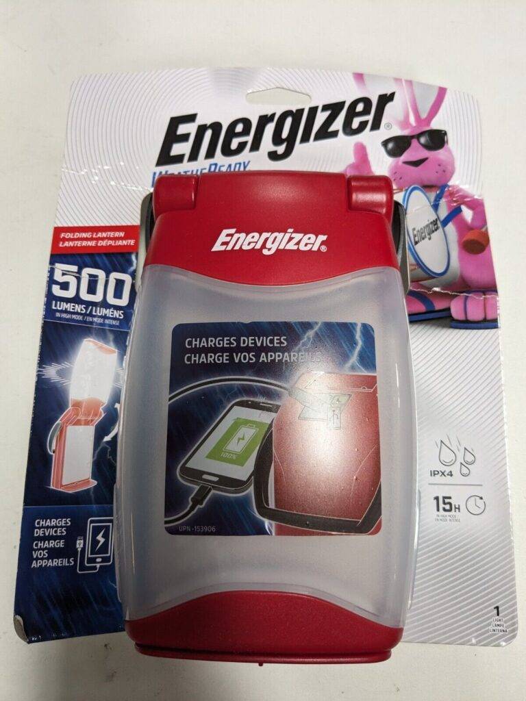 Energizer Folding LED Camping Lantern, IPX4 Water Resistant 00039800115638