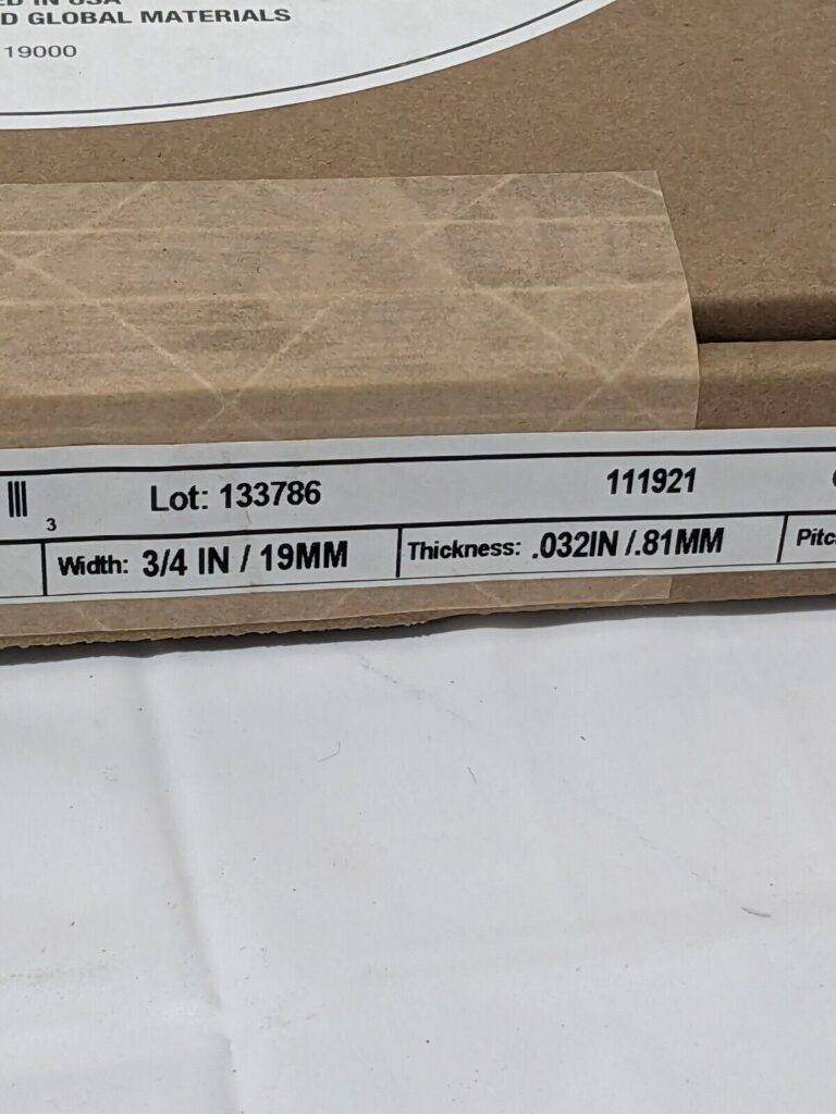 Disston Welded Band Saw Blade 10 TPI, 7' 9" L x 3/4" W x 0.032" Thick E1922